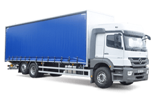 Van Hire Portishead - 26 Tonne Curtain Side Lorry - Truck hire Portishead