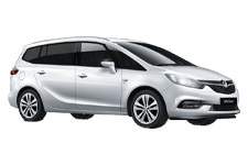Van Hire Portishead - Vauxhall Zafira 5 + 2 - Minibus hire Portishead